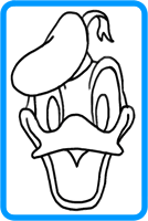 Donald Duck Coloring Pages For Kids