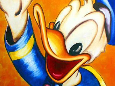 Donald Duck Face Mask