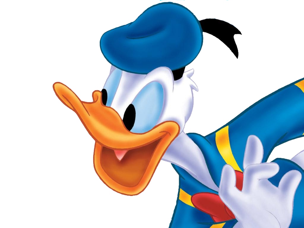 Donald Duck Face Only