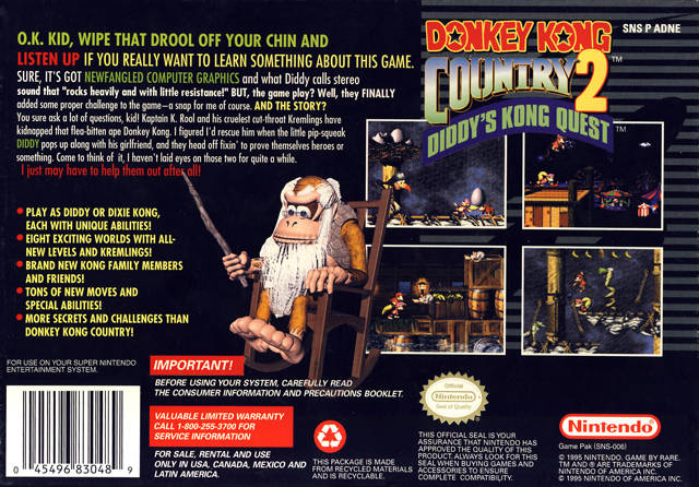 Donkey Kong Country Snes Controls