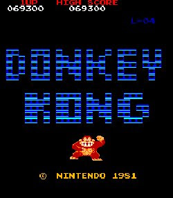 Donkey Kong Game Over