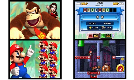 Mario Donkey Kong Game