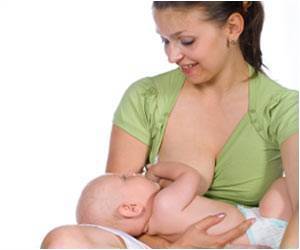 Women Breast Feeding Milk To Men